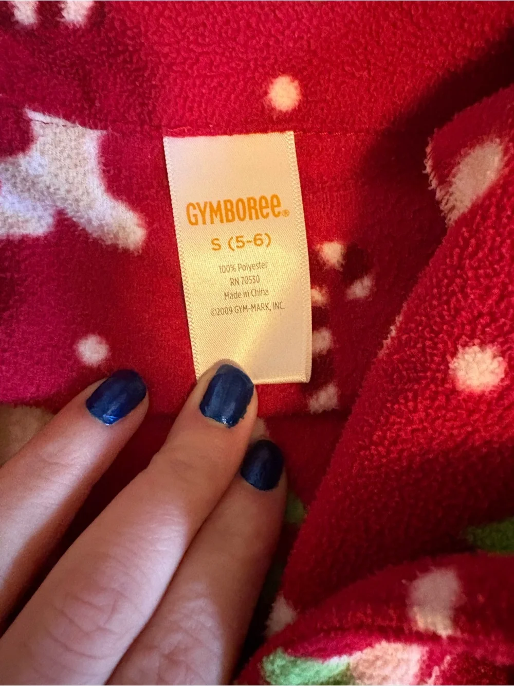 Gymboree festive red